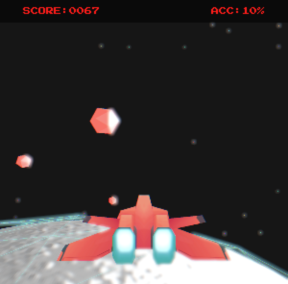 Thumbnail for Asteroids 3D scene